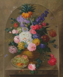 果物と花の静物、1807